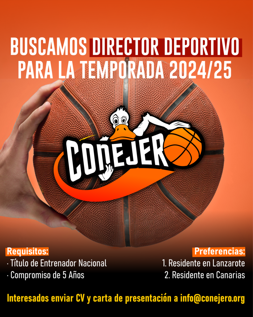 El CB Conejero busca director deportivo